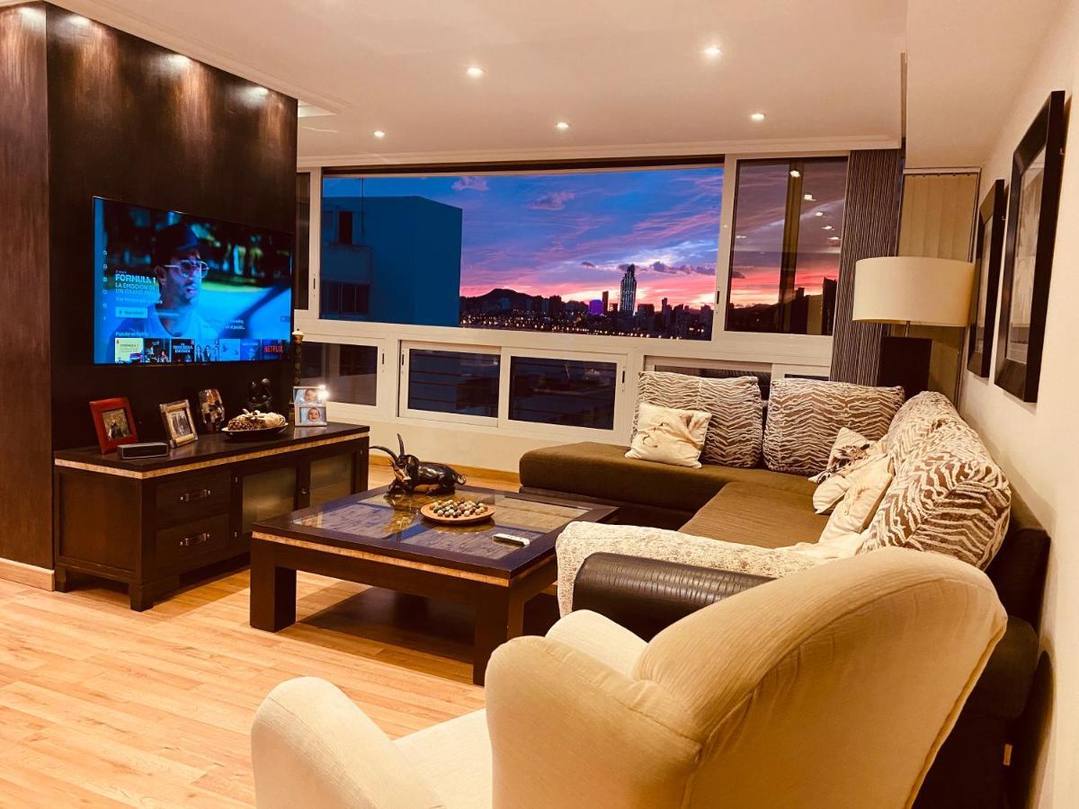 Be Luxury Apartment 20 Mts From The Beach Бенидорм Экстерьер фото